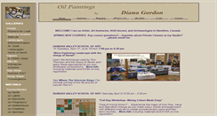Desktop Screenshot of dianagordon.com